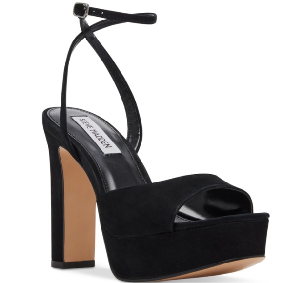 Steve Madden Women's Assured Ankle-Strap Platform Dress Sandals New Without Box - Picture 1 of 1